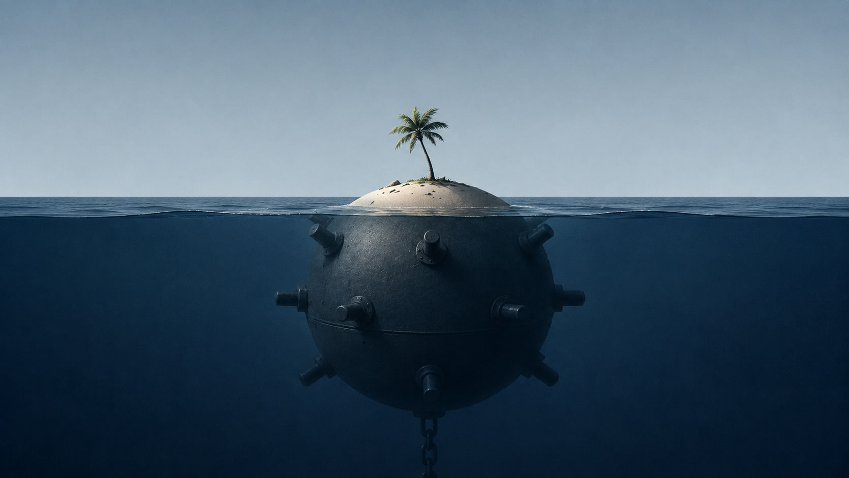 La isla que puede desatar una crisis: ¿Una bomba de tiempo en el océano?