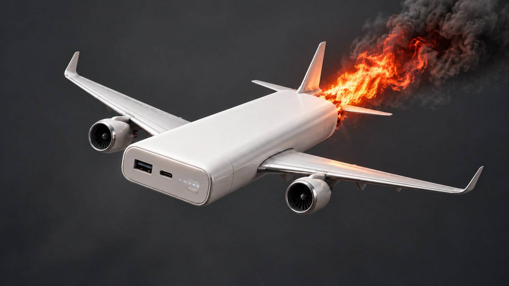 Powerbanks en el avión: riesgos de incendio y nuevas restricciones